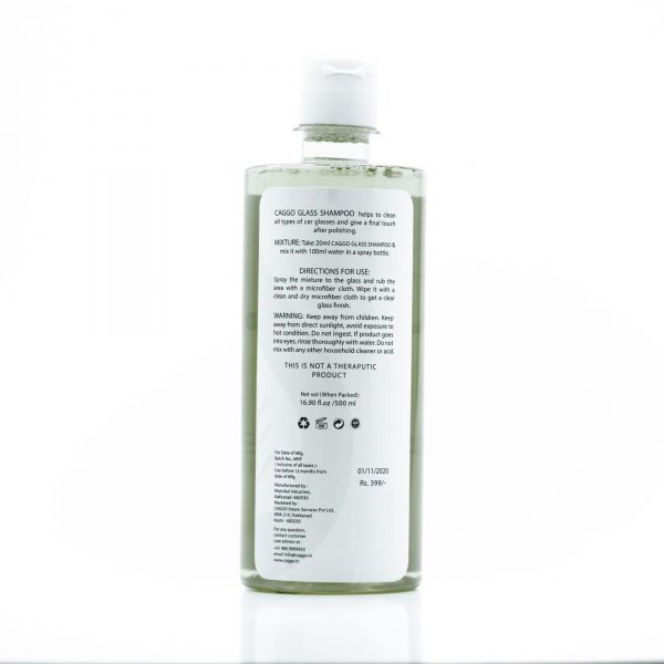 Glass shampoo purezo