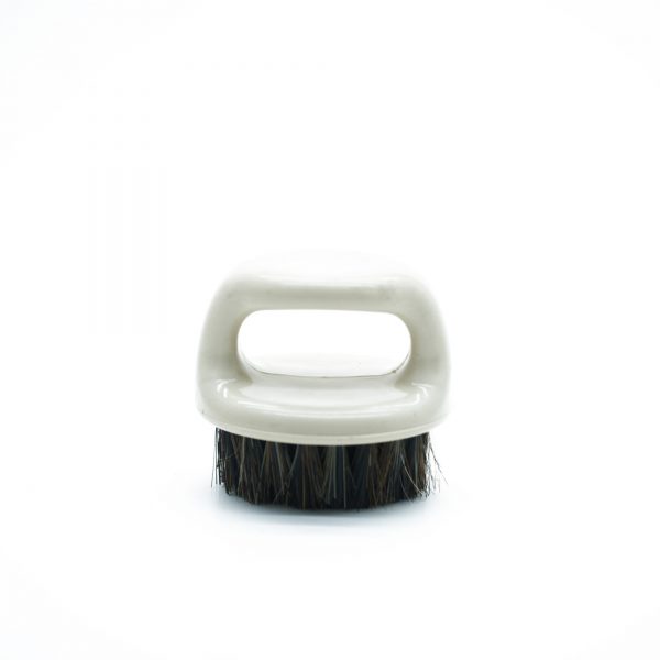 Purezo Plastic Handle With Horse Hair Soft Brush Round Design
