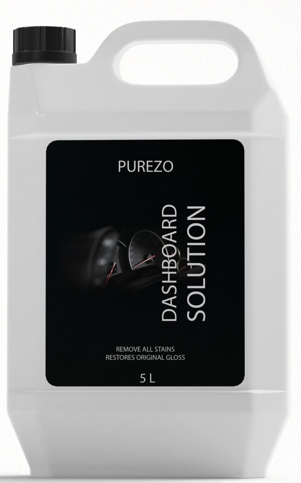 Purezo Dashboard Restorer/ Cleaner/ Polish-5 Litre , Rich Matte Finish